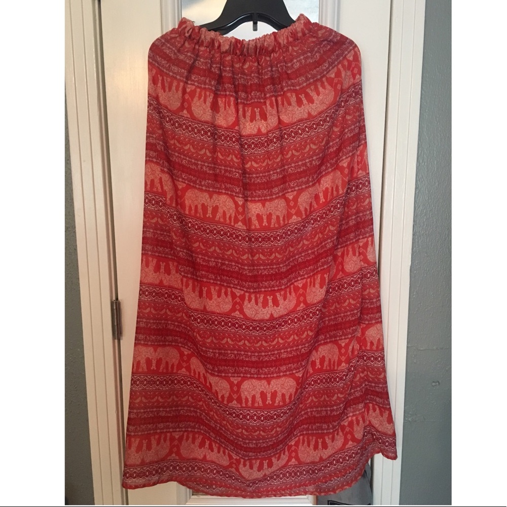 Maxi Elephant Skirt